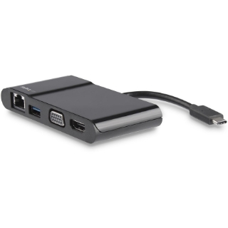 Picture of StarTech.com USB-C Multiport Adapter for Laptops - 4K HDMI VGA GbE USB 3