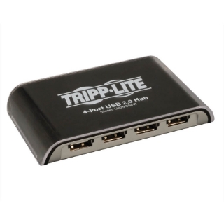 Picture of Tripp Lite 4-Port Desktop Hi-Speed USB 2.0 USB 1.1 Hub 480Mbps 4ft Cable