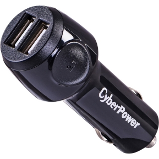 Picture of CyberPower CPTDC2U Travel Charger (2) 2.1A USB Port - DC Auto Power Plug