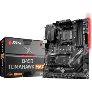 Picture of MSI B450 TOMAHAWK MAX Desktop Motherboard - AMD B450 Chipset - Socket AM4 - ATX