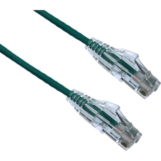 Picture of Axiom 9FT CAT6A BENDnFLEX Ultra-Thin Snagless Patch Cable 650mhz (Green)