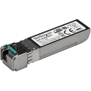 Picture of StarTech.com MSA Uncoded SFP+ Transceiver Module - 10GBASE-BX - 10 GbE Gigabit Ethernet BiDi Fiber (SMF)