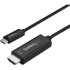 Picture of StarTech.com 10ft (3m) USB C to HDMI Cable - 4K 60Hz USB Type C DP Alt Mode to HDMI 2.0 Video Display Adapter Cable -Works w/Thunderbolt 3