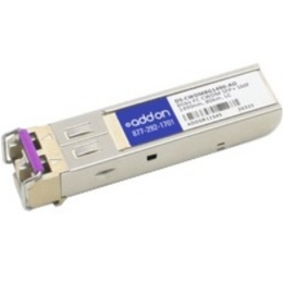 Picture of AddOn Cisco DS-CWDM8G1490 Compatible TAA Compliant 8GBase-CWDM Fibre Channel SFP+ Transceiver (SMF, 1490nm, 40km, LC)