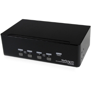 Picture of StarTech.com 4 Port Dual DVI USB KVM Switch w/ Audio & USB Hub