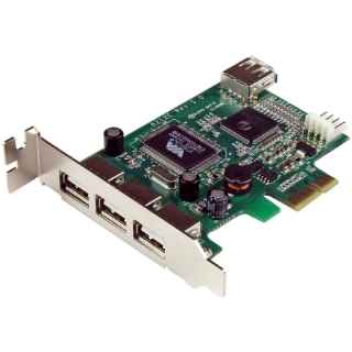 Picture of StarTech.com 4-port PCI Express LP USB Adapter Card