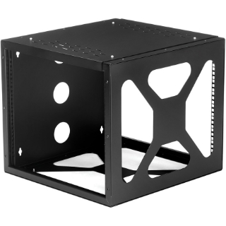 Picture of StarTech.com 8U Sideways Wallmount Rack for Servers - Side-Mount Server Rack for Easy Access