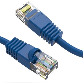 Picture of Axiom 9FT CAT6 550mhz Patch Cable Snagless Molded Boot (Blue)