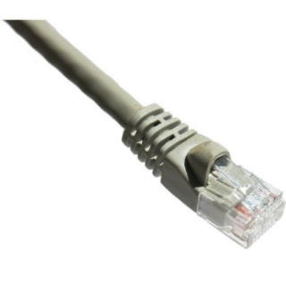 Picture of Axiom 1FT CAT6 550mhz S/FTP Shielded Patch Cable Molded Boot (Gray)