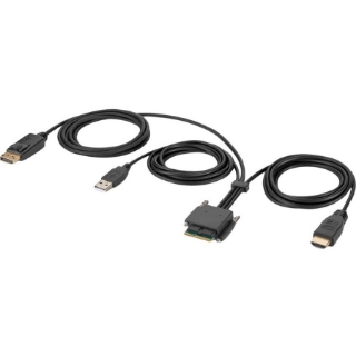 Picture of Belkin Modular HDMI and DP Dual Head Host Cable 6 Feet