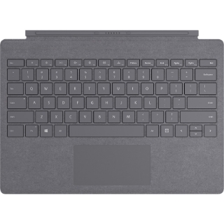 Picture of Microsoft Signature Type Cover Keyboard/Cover Case Microsoft Surface Pro (5th Gen), Surface Pro 3, Surface Pro 4, Surface Pro 6, Surface Pro 7 Tablet - Light Charcoal