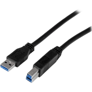 Picture of StarTech.com 2m (6 ft) Certified SuperSpeed USB 3.0 A to B Cable - M/M