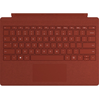 Picture of Microsoft Signature Type Cover Keyboard/Cover Case Microsoft Surface Pro (5th Gen), Surface Pro 3, Surface Pro 4, Surface Pro 6, Surface Pro 7 Tablet - Poppy Red