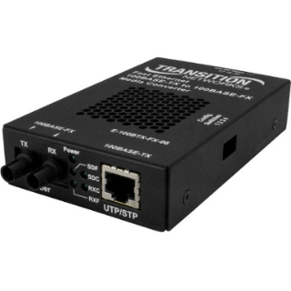 Picture of Transition Networks Stand-alone Fast Ethernet Media Converter 100Base-TX to 100Base-FX