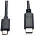 Picture of Tripp Lite 6ft USB 2.0 Hi-Speed Cable Micro-B Male to USB Type-C USB-C Male