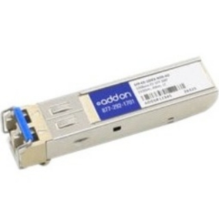 Picture of AddOn Alcatel-Lucent Nokia SFP-GE-100EX Compatible TAA Compliant 100Base-EX SFP Transceiver (SMF, 1310nm, 40km, LC)