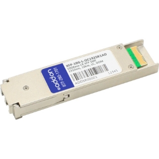 Picture of AddOn Juniper Networks XFP-10G-L-OC192-SR1 Compatible TAA Compliant 10GBase-LR XFP Transceiver (SMF, 1310nm, 10km, LC, DOM)