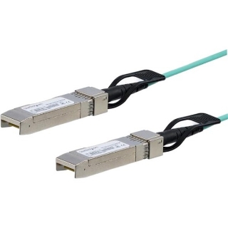 Picture of StarTech.com Cisco SFP-10G-AOC5M Compatible 5m 10G SFP+ to SFP AOC Cable - 10GbE SFP+ Active Optical Fiber - 10Gbps SFP + Cable 16.4'