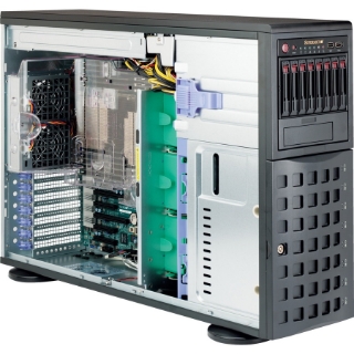 Picture of Supermicro SuperServer 7048R-C1RT4+ Barebone System - 4U Tower - Socket LGA 2011-v3 - 2 x Processor Support