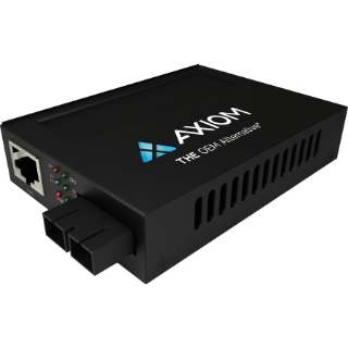 Picture of Axiom 1Gbs POE RJ45 to 1000BASE-SX Fiber Media Converter - MMF, SC, 2km, 1310nm