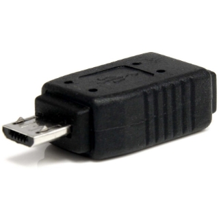 Picture of StarTech.com StarTech.com USB 2.0 Adapter - Micro USB (M) - Mini USB (F) - USB 2.0 -Adapter