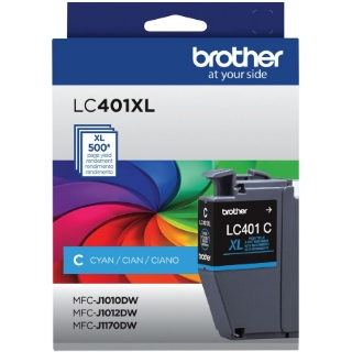 Picture of Brother LC401XLCS Original Ink Cartridge - Single Pack - Cyan