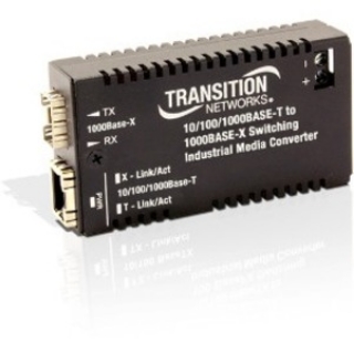 Picture of Transition Networks Hardened Mini 10/100/1000 Bridging Media Converter