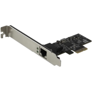 Picture of StarTech.com 1 Port 2.5Gbps 2.5GBASE-T PCIe Network Card x4 PCIe - Windows, MacOS & Linux - PCI Express LAN Card - RTL8125 (ST2GPEX)