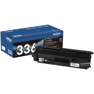 Picture of Brother Genuine TN336BK High Yield Black Toner Cartridge