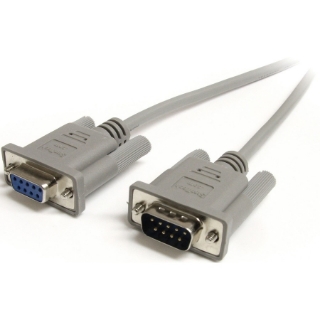 Picture of StarTech.com 3 ft Straight Through Serial Cable - DB9 M/F