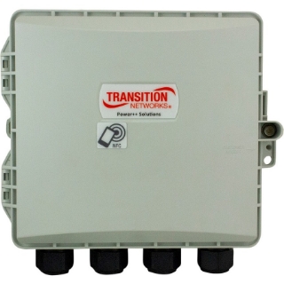 Picture of Transition Networks Self-Enclosed Managed Hardened Gigabit Ethernet PoE++ Switch