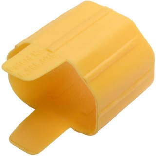 Picture of Tripp Lite Plug Lock Inserts for Detachable C13 Power Cord Yellow 100 Pack