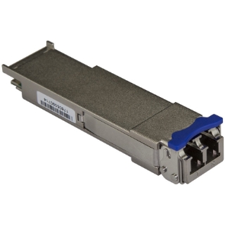 Picture of StarTech.com MSA Uncoded QSFP+ Module - 40GBASE-LR4 - 40GE Gigabit Ethernet QSFP+ 40GbE Single Mode Fiber (SMF) Optic Transceiver 10km DDM