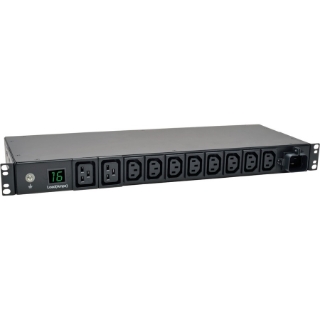 Picture of Tripp Lite PDU Metered 200V-240V 16A IEC-309 8 C13; 2 C19 Horizontal 1URM