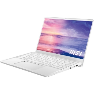 Picture of MSI Prestige 14 14" Ultrabook - Full HD - 1920 x 1080 - Intel Core i7 11th Gen i7-1185G7 1.20 GHz - 16 GB Total RAM - 1 TB SSD - Pure White