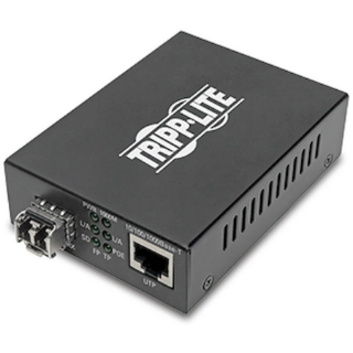 Picture of Tripp Lite LC Multimode Fiber to Gbe Media Converter POE+ 10/100/1000 550M