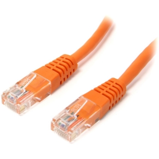 Picture of StarTech.com Startech Cat. 5E UTP Patch Cable - 15ft - 1 x RJ-45, 1 x RJ-45 - Category 5e Patch Cable Molded External - Orange