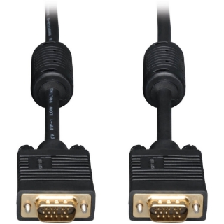 Picture of Tripp Lite 15ft SVGA / VGA Coax Monitor Cable with RGB High Resolution HD15 M/M 15'