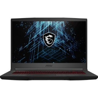 Picture of MSI GF65 THIN 10SDR-1273 15.6" Gaming Notebook - Full HD - 1920 x 1080 - Intel Core i7 10th Gen i7-10750H 2.60 GHz - 8 GB Total RAM - 512 GB SSD - Aluminum Black