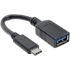 Picture of Tripp Lite USB C to USB Type-A Adapter Cable, M/F, 3.1, Gen 1, 5 Gbps, USB-IF, 6 in. - Thunderbolt 3 UCB Type C USB-C