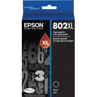 Picture of Epson DURABrite Ultra 802XL Original Ink Cartridge - Black