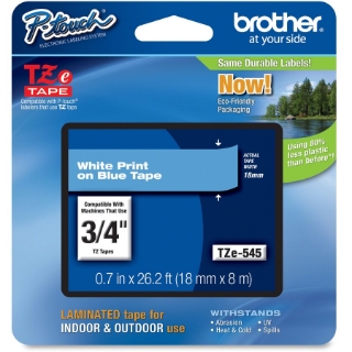 Picture of Brother P-Touch TZe Flat Surface Laminated Tape