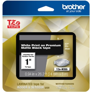 Picture of Brother TZe Premium TZeM355 Label Tape